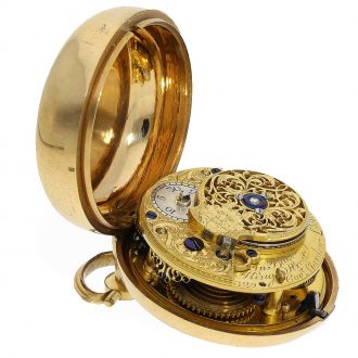 English pair cased verge watch in nearly like new condition Circa 1770