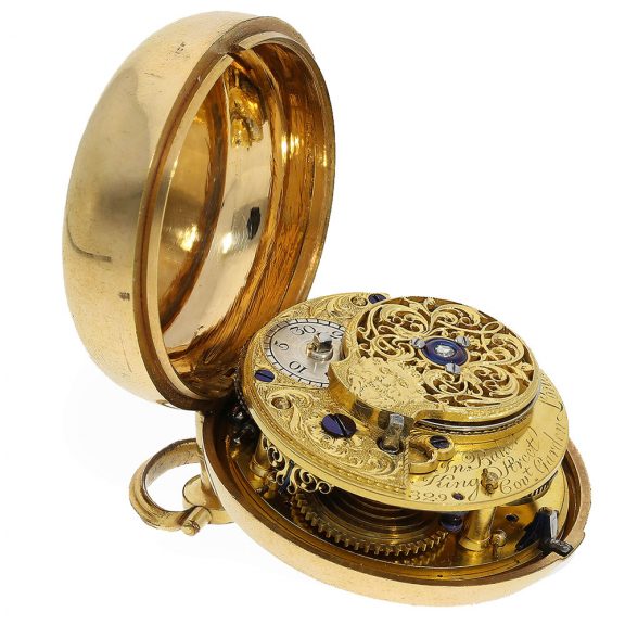 English pair cased verge watch in nearly like new condition Circa 1770 English pair cased verge watch in nearly like new condition Circa 1770