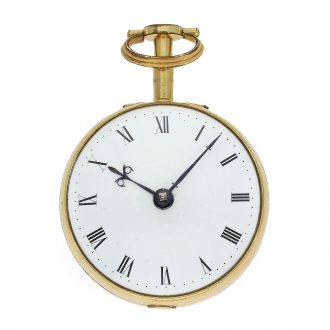 English pair cased verge watch in nearly like new condition Circa 1770