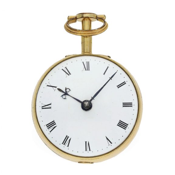 English pair cased verge watch in nearly like new condition Circa 1770 English pair cased verge watch in nearly like new condition Circa 1770