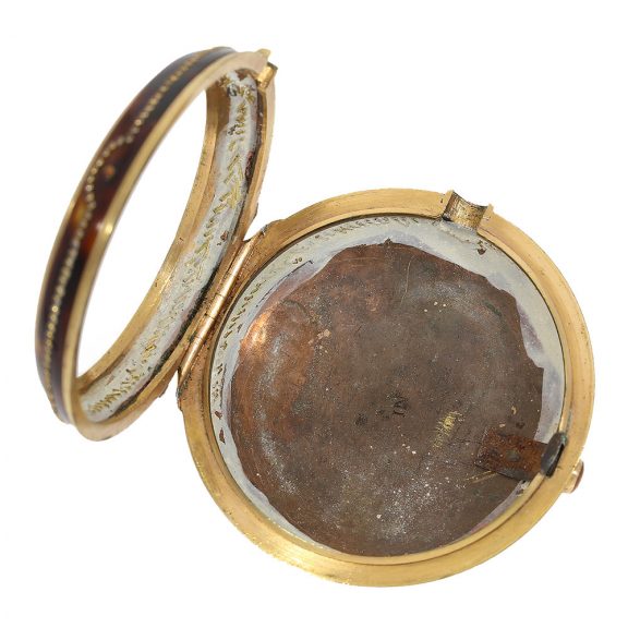 English pair cased verge watch in nearly like new condition Circa 1770 English pair cased verge watch in nearly like new condition Circa 1770