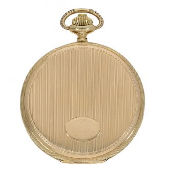 Swiss 14 carat gold historically interesting hunter cased watch Circa 1930