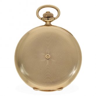Swiss fine 14 carat gold hunting cased pocket watch Circa 1930
