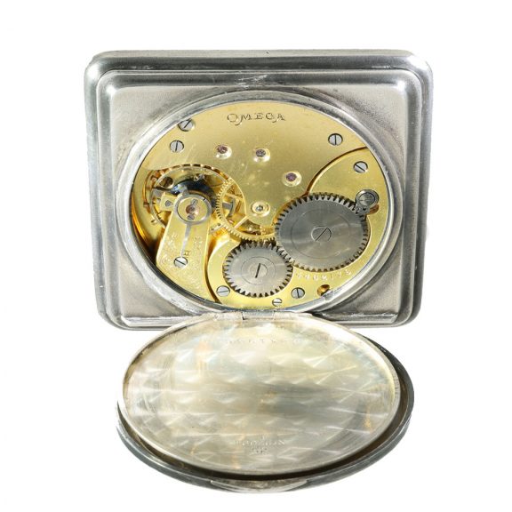 Swiss silver Art Nouveau relief lever pocket watch Circa 1910 Swiss silver Art Nouveau relief lever pocket watch Circa 1910