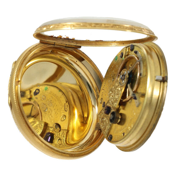 Scottish 18 carat gold lever pocket watch Circa 1863 Scottish 18 carat gold lever pocket watch Circa 1863