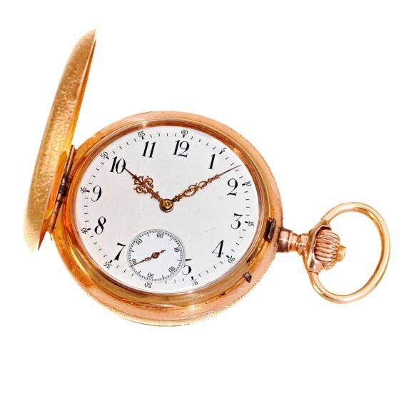 Swiss heavy and early IWC watch with splendour case Circa 1888 Swiss heavy and early IWC watch with splendour case Circa 1888