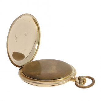German particularly large hunting case pocket watch Circa 1910