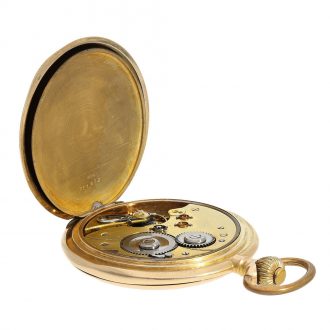 German particularly large hunting case pocket watch Circa 1910