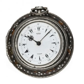 English large Ottoman quadruple case verge watch Circa 1840