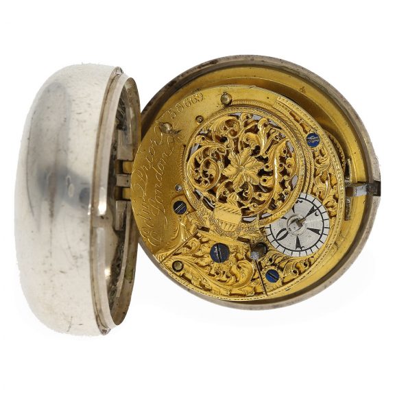 English large Ottoman quadruple case verge watch Circa 1840 English large Ottoman quadruple case verge watch Circa 1840