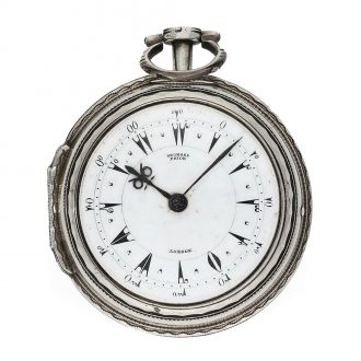 English large Ottoman quadruple case verge watch Circa 1840