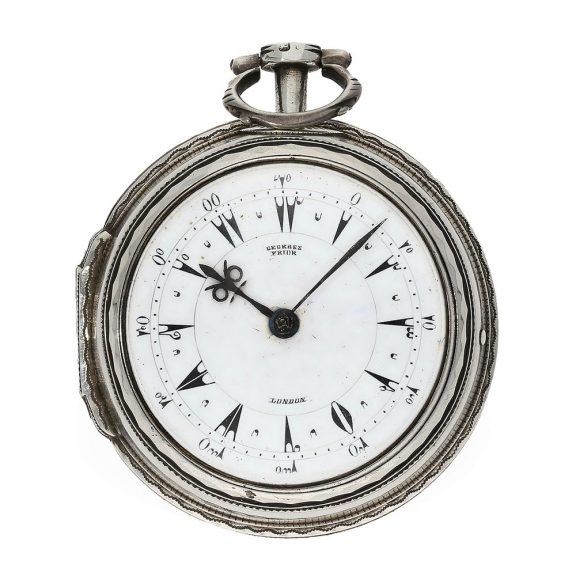 English large Ottoman quadruple case verge watch Circa 1840 English large Ottoman quadruple case verge watch Circa 1840