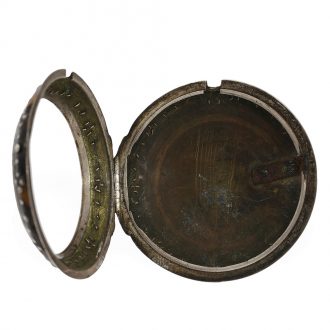 English large Ottoman quadruple case verge watch Circa 1840