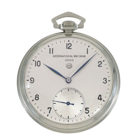 Swedish steel school watch glazed on both sides Circa 1950