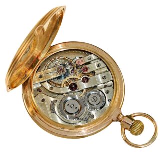 Swiss heavy watch with Ankerchronometer movement Circa 1900