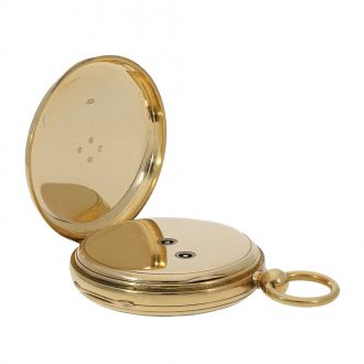 Heavy English pocket watch with a rare movement construction Circa 1868 Heavy English pocket watch with a rare movement construction Circa 1868