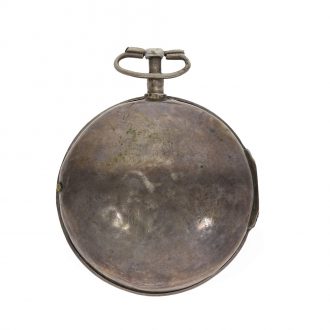 Swiss silver attractive verge pocket watch Circa 1780