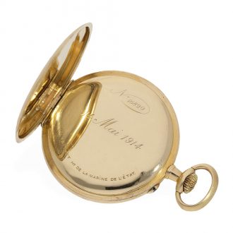 French gold high quality anker chronometer watch Circa 1914