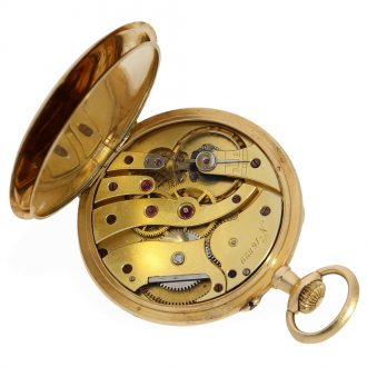 French gold high quality anker chronometer watch Circa 1914