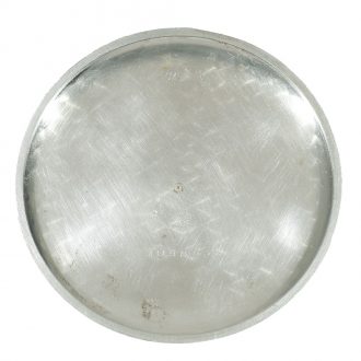 Swiss steel unusual watch with luminous numerals Circa 1942