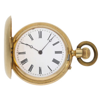 German ladies' hunting case pocket watch of fine quality Circa 1885