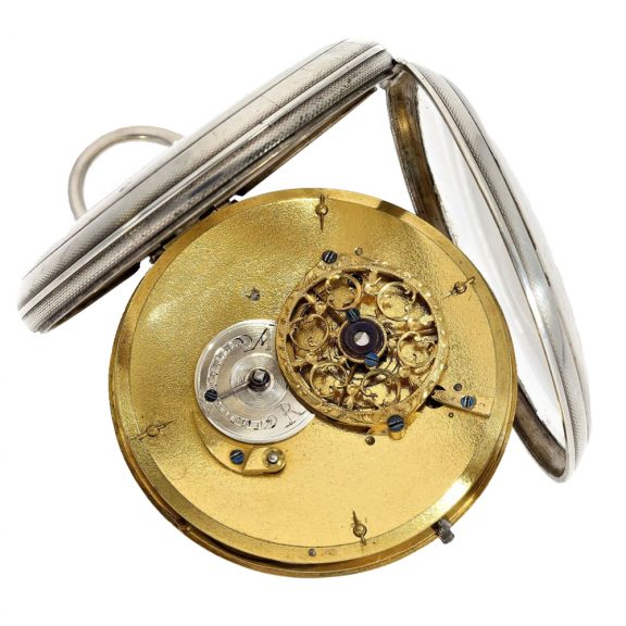 French decorative verge watch with enamel painting Circa 1790 French decorative verge watch with enamel painting Circa 1790