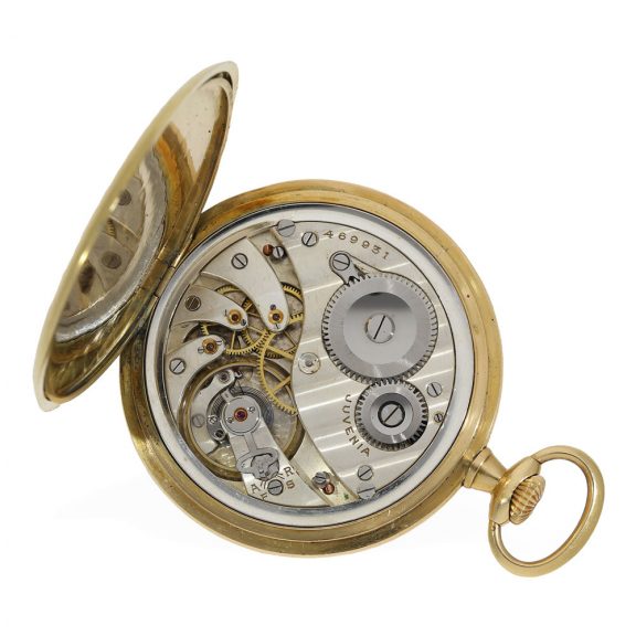 Swiss 18 Carat gold and enamel dress watch Circa 1925 Swiss 18 Carat gold and enamel dress watch Circa 1925