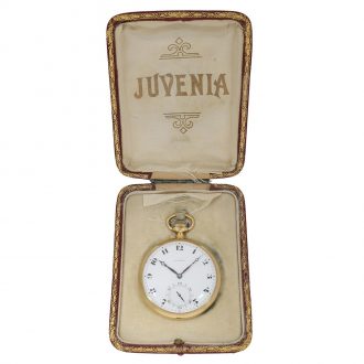 Swiss 18 Carat gold and enamel dress watch Circa 1925