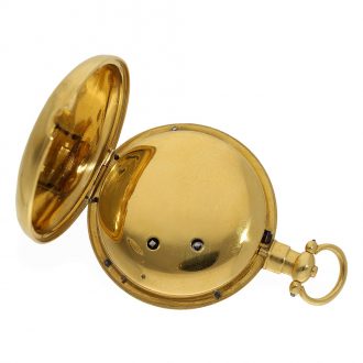 English large duplex pocket watch for the Chinese market Circa 1820