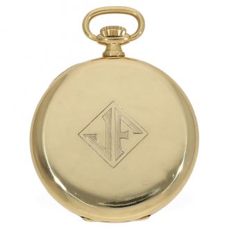 Swiss 18 Carat gold dress watch with precision movement Circa 1925