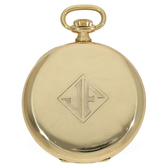 Swiss 18 Carat gold dress watch with precision movement Circa 1925 Swiss 18 Carat gold dress watch with precision movement Circa 1925