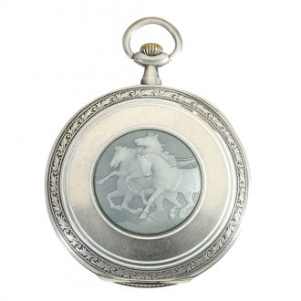 Swiss silver elegant super-flat Art Nouveau dress watch Circa 1910
