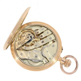 Russian gold full hunter cased anker chronometer Circa 1900