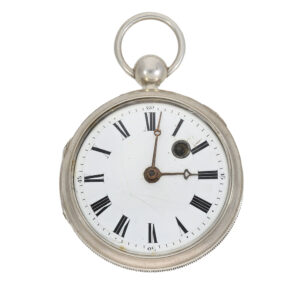 German silver verge watch Circa 1770