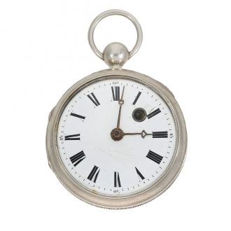 German silver verge watch Circa 1770