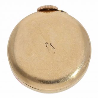 American decorative 18 carat gold buttonhole watch Circa 1900