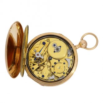 French pink gold Lépine quarter hour repeater Circa 1820