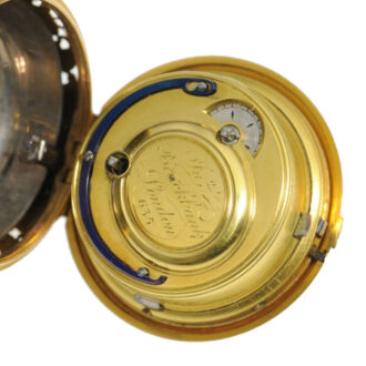 English gold half quarter repeating watch Circa 1775