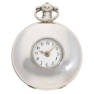 English verge watch with royal portrait on bridge Circa 1819