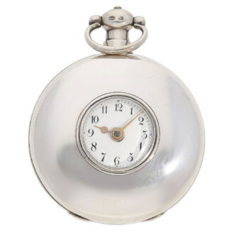 English verge watch with royal portrait on bridge Circa 1819