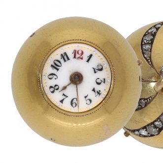 18 Carat gold pendant watch ‘Boule de Genève’ Circa 1860