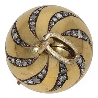 18 Carat gold pendant watch ‘Boule de Genève’ Circa 1860