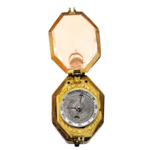 German octagonal one-handed pendant watch with date Circa 1620