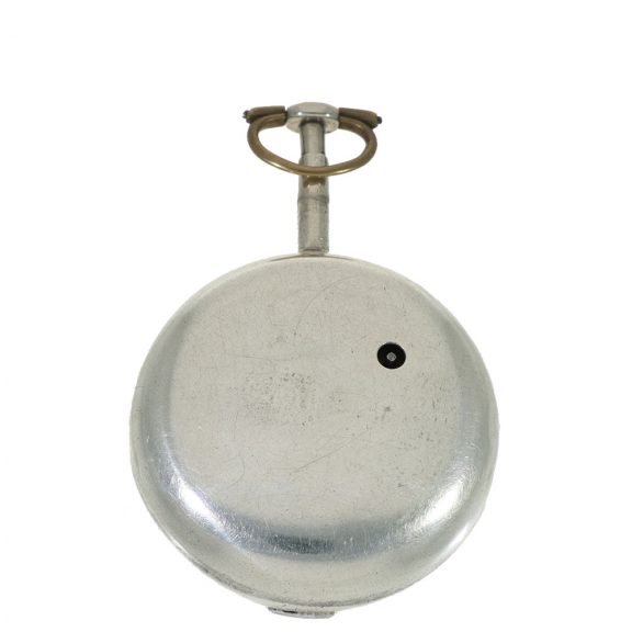 English silver deck watch with center seconds Circa 1820 English silver deck watch with center seconds Circa 1820