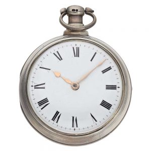 English pair cased pocket watch in rare condition Circa 1816