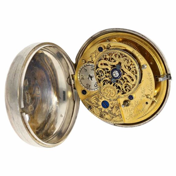 English pair cased pocket watch in rare condition Circa 1816 English pair cased pocket watch in rare condition Circa 1816