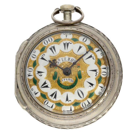 Attractive French large pocket watch for the Ottoman market Circa 1770 Attractive French large pocket watch for the Ottoman market Circa 1770