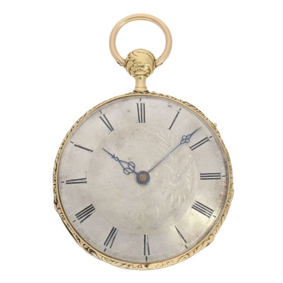 French repeater with fine movement quality and shock absorber Circa 1830