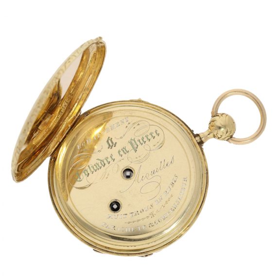 French repeater with fine movement quality and shock absorber Circa 1830 French repeater with fine movement quality and shock absorber Circa 1830