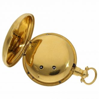 English gilt pocket watch for the Chinese market Circa 1820
